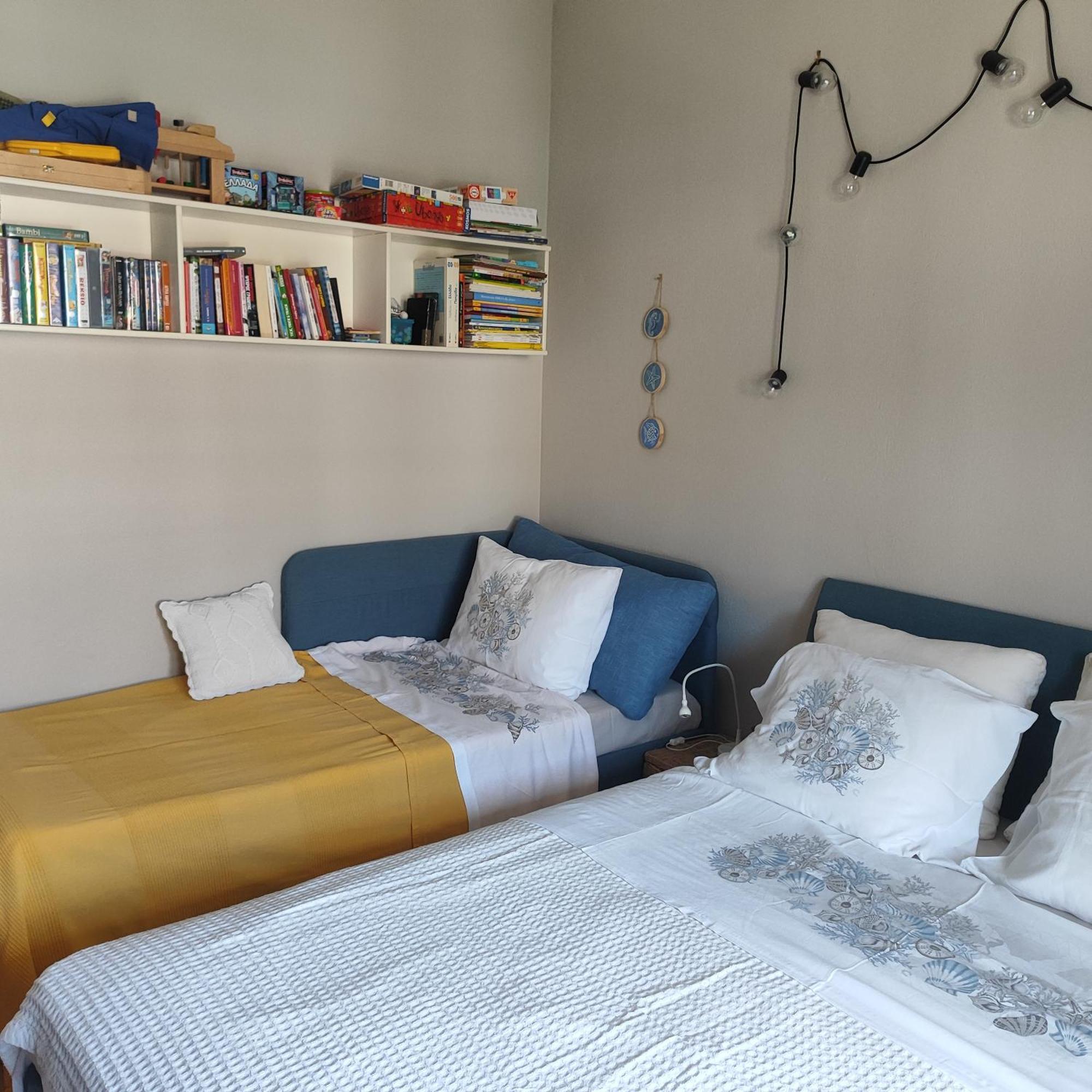 Navy Blue Apartment Неа Скиони Екстериор снимка